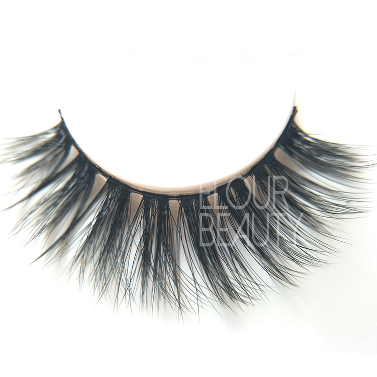 Faux mink volume 3d beauty lashes with private label packaging wholesale ED72